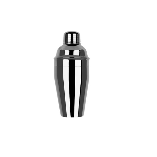 Zanzi Classic Club Cocktail Shaker - Gun Metal 300ml