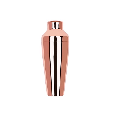 Zanzi Parisian Cocktail Shaker - Rose Gold 500ml