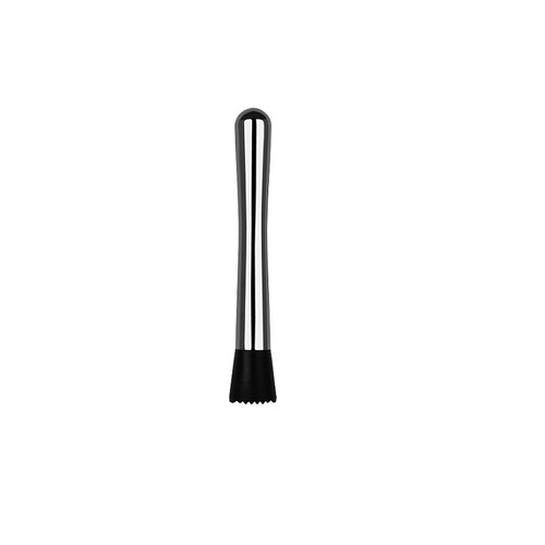 Zanzi Cocktail Muddler - Gun Metal 205x33mm